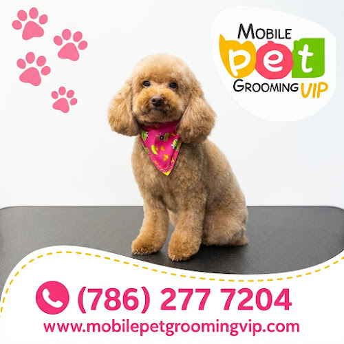 Mobile Pet Grooming VIP Services MIA NE
